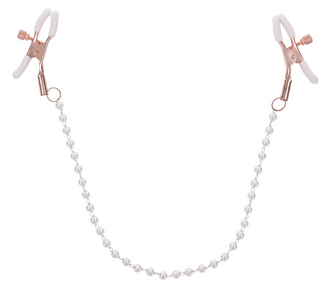 Peaches ‘N Creame Pearl Nipple Clamps - Pink