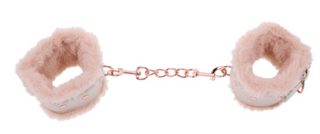 Peaches ‘N Creame Fur Handcuffs - Pink