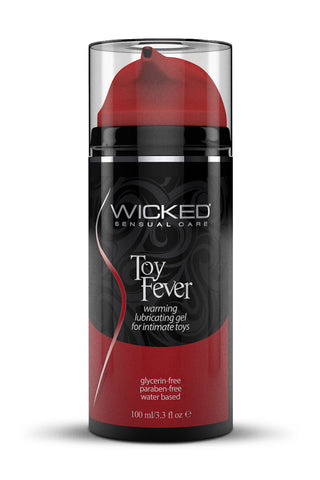 Toy Fever Warming Lubricating Gel for Intimate Toys - 3.3 Fl. Oz. WS-90223